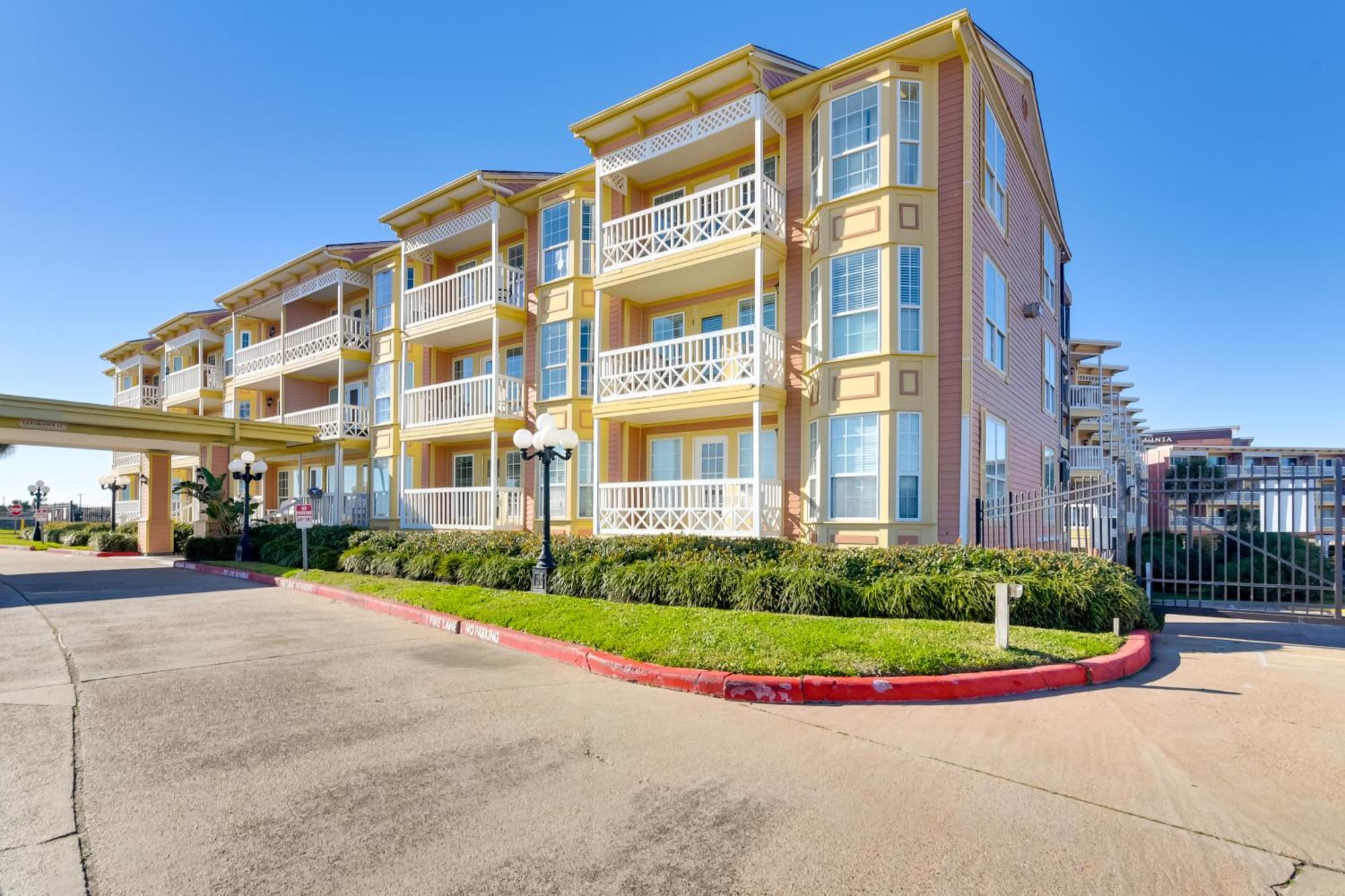 Coastal Galveston Condo Walk To Shoreline! Extérieur photo
